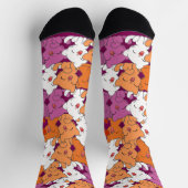 Gelukkige Kittens Lesbische Pride Sokken (Top)