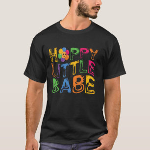 Gelukkige Kleine Baby Autisme Uitdrukking T-shirt