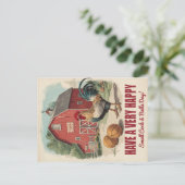 Gelukkige kleine dag briefkaart (Staand voorkant)