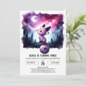 Gelukkige kleine kattenverjaardag kaart (Staand voorkant)