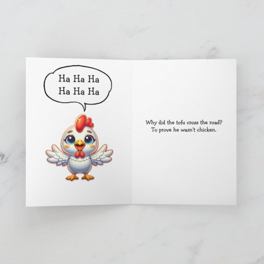 Gelukkige Knuffel een Vegetariër Dag! Kaart (Binnen)