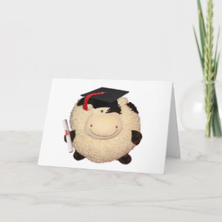 Gelukkige Koe Graad Gefeliciteerd Kaart