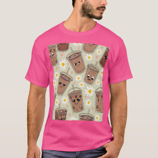 Gelukkige koffiekopjes t-shirt