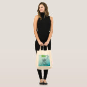 Gelukkige koningin tote bag (Voorkant (model))