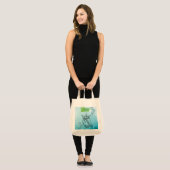 Gelukkige koningin tote bag (Voorkant (model))