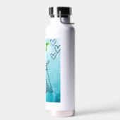 Gelukkige koningin. waterfles (Links)