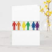 Gelukkige koppels kaart (Gele Bloem)