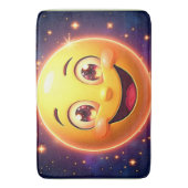 Gelukkige Kosmische Ogen Emoji Badmat (Voorkant Verticaal)