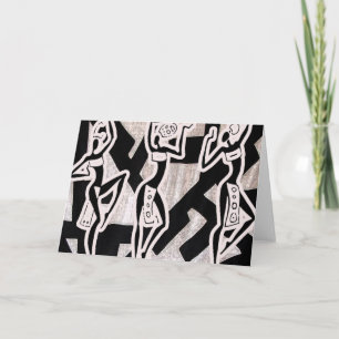 Gelukkige Kwanzaa! Feestdagen Kaart