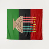 GELUKKIGE KWANZAa -> GELUKKIGE KWANZAA Wandkleed (Voorkant (horizontaal))