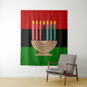 GELUKKIGE KWANZAa -> GELUKKIGE KWANZAA Wandkleed (In situ)