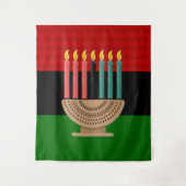 GELUKKIGE KWANZAa -> GELUKKIGE KWANZAA Wandkleed (Voorkant)
