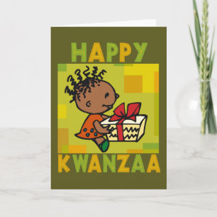 Gelukkige Kwanzaa kaart