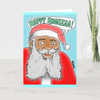 GELUKKIGE KWANZAA KERSTKAART FEESTDAGEN KAART