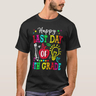 Gelukkige laatste dag van de 5e klas  Afstudeerlee T-shirt