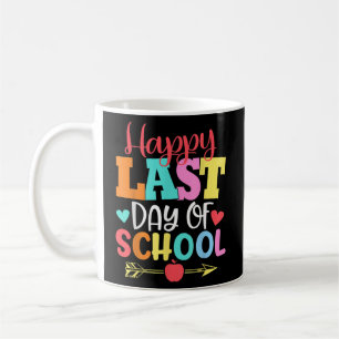 Gelukkige Laatste Dag van Scholieren en Leerkracht Koffiemok