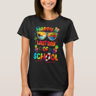 Gelukkige Laatste Dag van Schoolleraren Einde van T-shirt