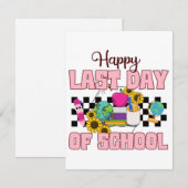 Gelukkige laatste schooldag (Voorkant / Achterkant)