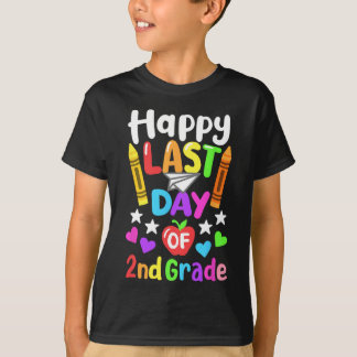Gelukkige laatste schooldag 2e klas CL van 2025 Ki T-shirt