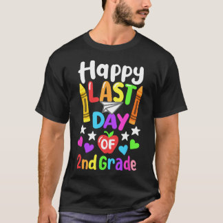 Gelukkige laatste schooldag 2e klas CL van 2025 Ki T-shirt