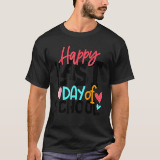 Gelukkige laatste schooldag  Afstuderen Leraar Stu T-shirt