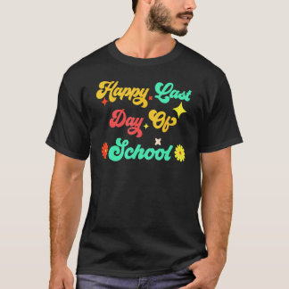 Gelukkige laatste schooldag Hallo zomer studenten  T-shirt