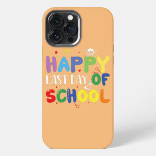 Gelukkige laatste schooldag leraar student iPhone 13 pro max hoesje
