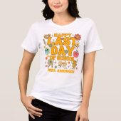 Gelukkige laatste schooldag Tri-Blend shirt (Voorkant)