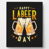 Gelukkige Labeer Dag Funny Labor Day Fotoplaat (Voorkant)