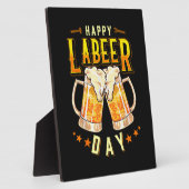 Gelukkige Labeer Dag Funny Labor Day Fotoplaat (Zijkant)