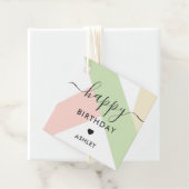 Gelukkige Labels van de Verjaardagscadeau, Labels, (In situ)