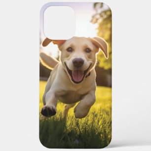 Gelukkige Labrador Puppy Running Case-Mate iPhone Case