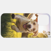 Gelukkige Labrador Puppy Running Case-Mate iPhone Case (Achterkant (horizontaal))