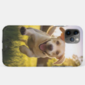 Gelukkige Labrador Puppy Running Case-Mate iPhone Case (Achterkant (horizontaal))