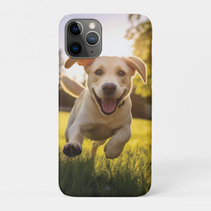 Gelukkige Labrador Puppy Running Case-Mate iPhone Case