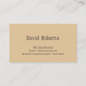 Gelukkige Labrador Retriever Professionele Hondent Visitekaartje (Achterkant)