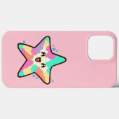 Gelukkige lachende baby zeester met bubbels. Case-Mate iPhone case (Achterkant (horizontaal))