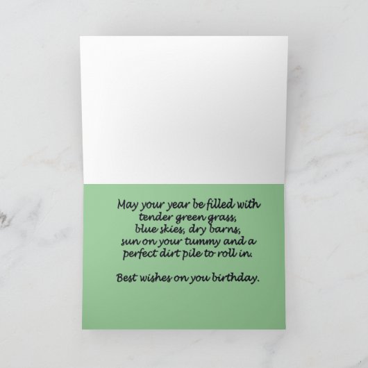 Gelukkige lama | van de Verjaardag lama gelukkige Kaart (Binnen)