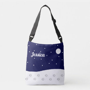 Gelukkige Landelijke Winter Crossbody Tas