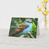 Gelukkige Late Mooie de vogelkaart van het Kaart (Gele Bloem)