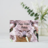 Gelukkige late verjaardag_ briefkaart (Staand voorkant)