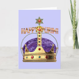 Gelukkige Lege Kaart Purim