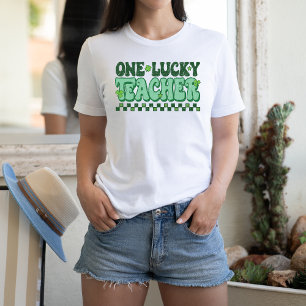 Gelukkige leraar St. Patrick's Day T-shirt
