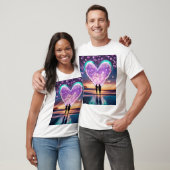 Gelukkige liefde t-shirt (Unisex)