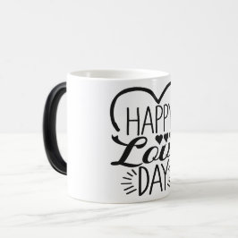 gelukkige liefdesdag magische mok