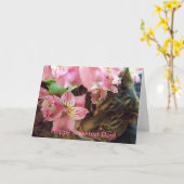 Gelukkige liefste dag! Wenskaart Kaart (Gele Bloem)