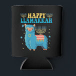 Gelukkige LLamakkah Grappige Joodse Alpaca Hanukka Blikjeskoeler<br><div class="desc">Hanukkah, Menora, llama, Grappig, Chanukah, Joods, Cadeau, verjaardag, dier, alpaca, </div>