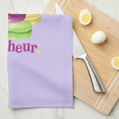 Gelukkige Macarons Theedoek (Quarter Fold)