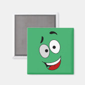 Gelukkige magneten - Kook Art - Blijf glimlachen e (Voorkant / Achterkant)