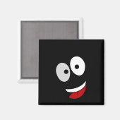 Gelukkige magneten - Kook Art - Blijf glimlachen e (Voorkant / Achterkant)